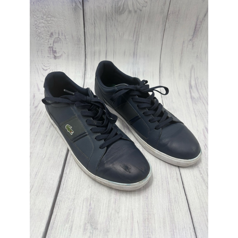 Men's Lacoste Navy Blue Sneakers Size 10.5